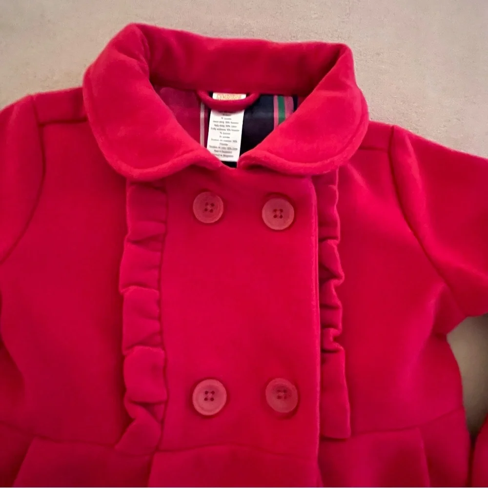 Gymboree Candy Apple Red Dress Peacoat